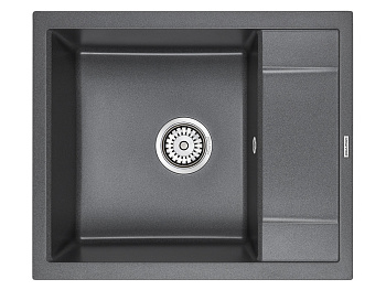 Кухонная мойка Paulmark FLUGEN 50-600 PM216050-DG 60х50 цвет серый